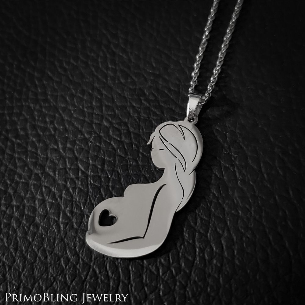 Stainless Steel Mothers Necklace 